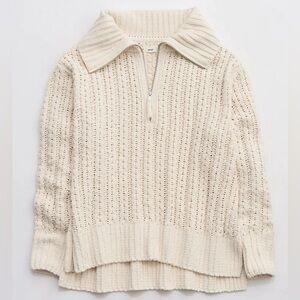 Aerie Cable Car 1/4 Zip XS